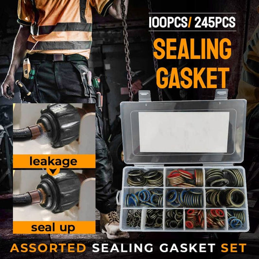 aldorian™-100pcs/ 245pcs Assorted Sealing Gasket Set