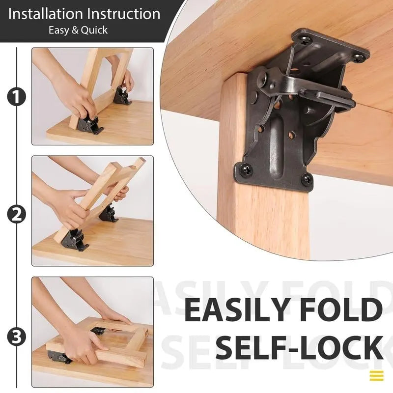 50% off Locking Hinges Heavy Duty Bracket