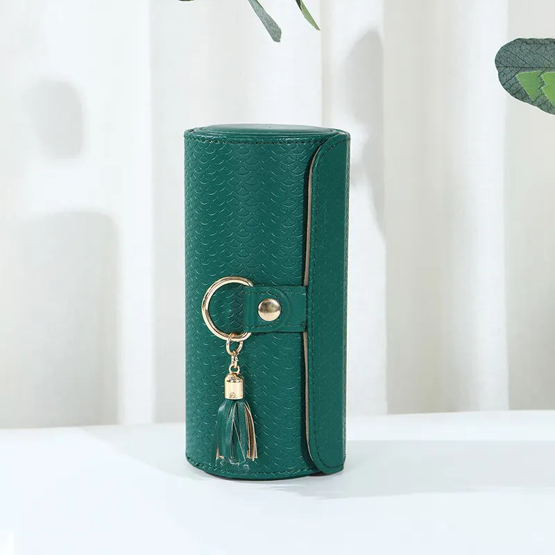 💎Portable Cylindrical Multi-Layer Jewelry Box