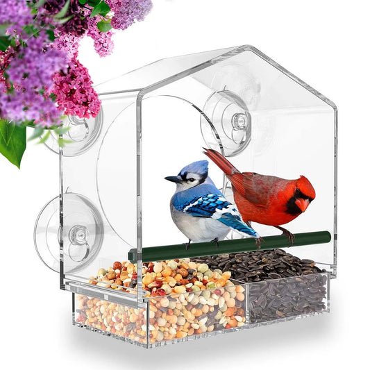 aldorian™-Window Bird Feeder for Outside[BUY 3 FREE SHIPPING]