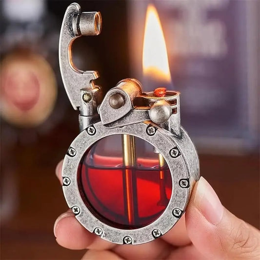 aldorian™-🔥HOT SALE NOW 49% OFF 🎁 - Retro Metal Rocker Kerosene Windproof Lighter