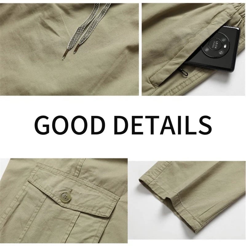 👖Multi-Pocket Durable Ultra Comfort Loose Fit Pants