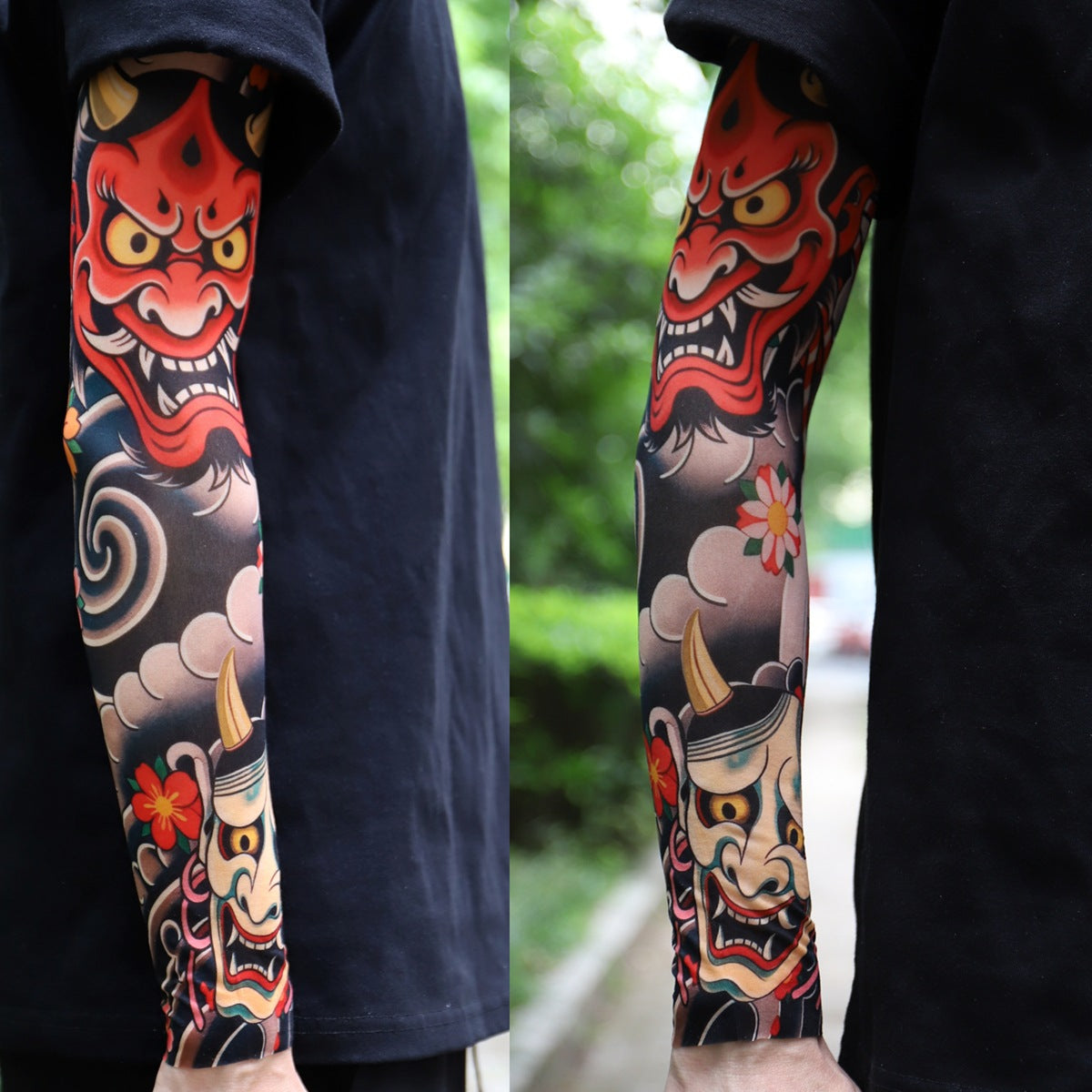 ⚜️Men's Ultra-Realistic Tattoo-Style Sun Protection Sleeves -Tattoo-Friendly