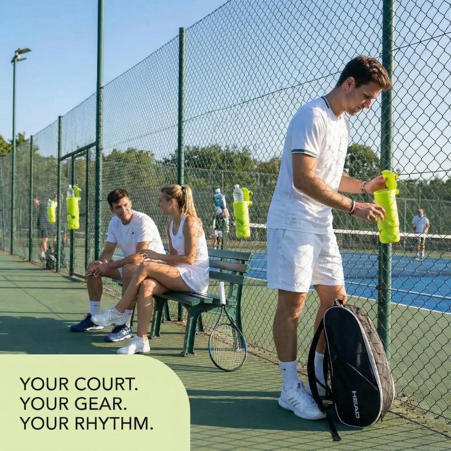 🔥Buy 2 Save 20% & ✈️Free Shipping-🎾Tennis Fence Storage Bracket