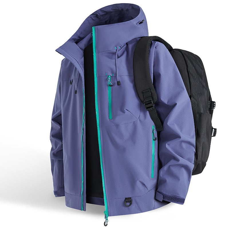 👔 Waterproof Jacket: 3D-Cut Waterproof Jacket – Fits Hiking, Commuting & Casual Outings!