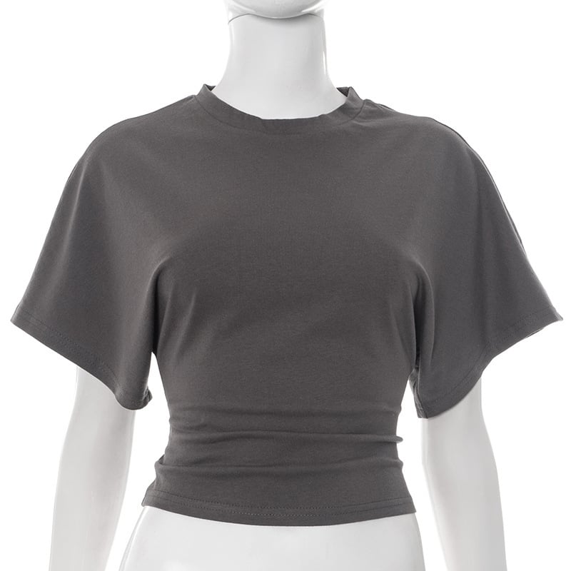 📢2025 New Products👕Women's Solid Color Round Neck Tee