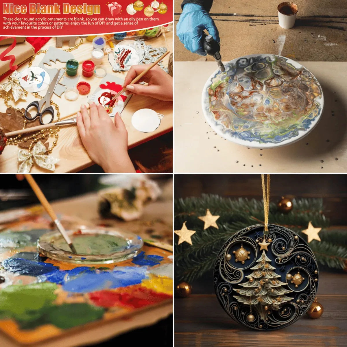 🔥LAST DAY 49% OFF- ✨3D Quilling Christmas Ornaments