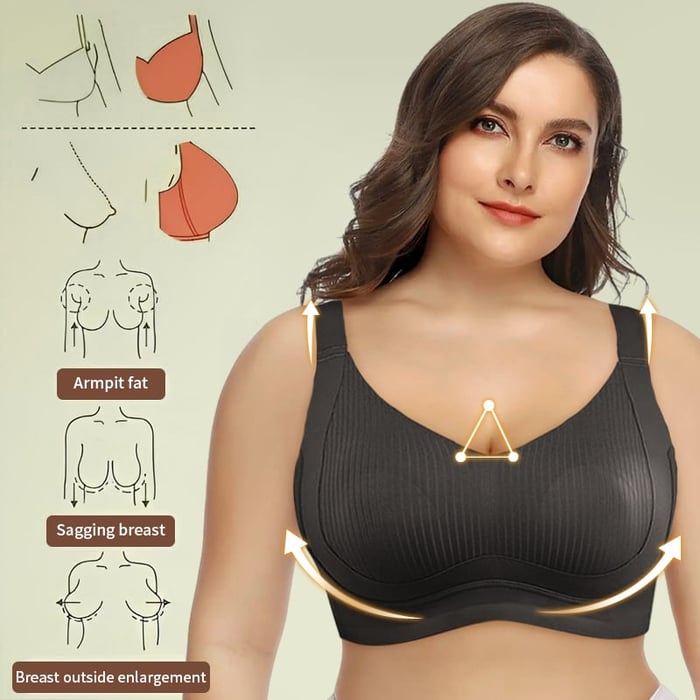 50%off-  Super firming bra | Wire-free push-up bra