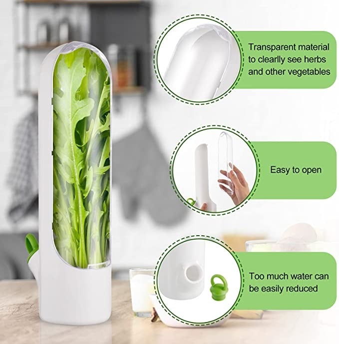 🌿 Vegetable Preservation Bottle - Preservation Storage Container
