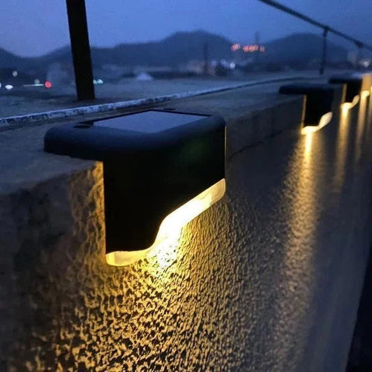 aldorian™-LED Solar Lamp Path Staircase Outdoor Waterproof Wall Light
