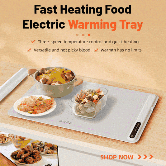 aldorian™-Fast Heating Food Electric Warming Tray