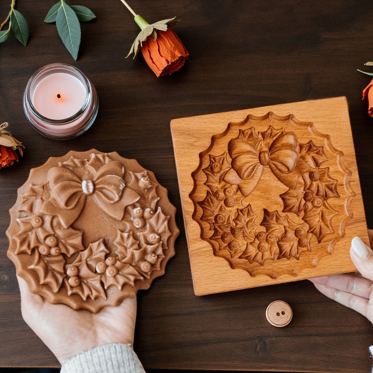 ⏳This week's best-selling item: Wooden cookie cutters