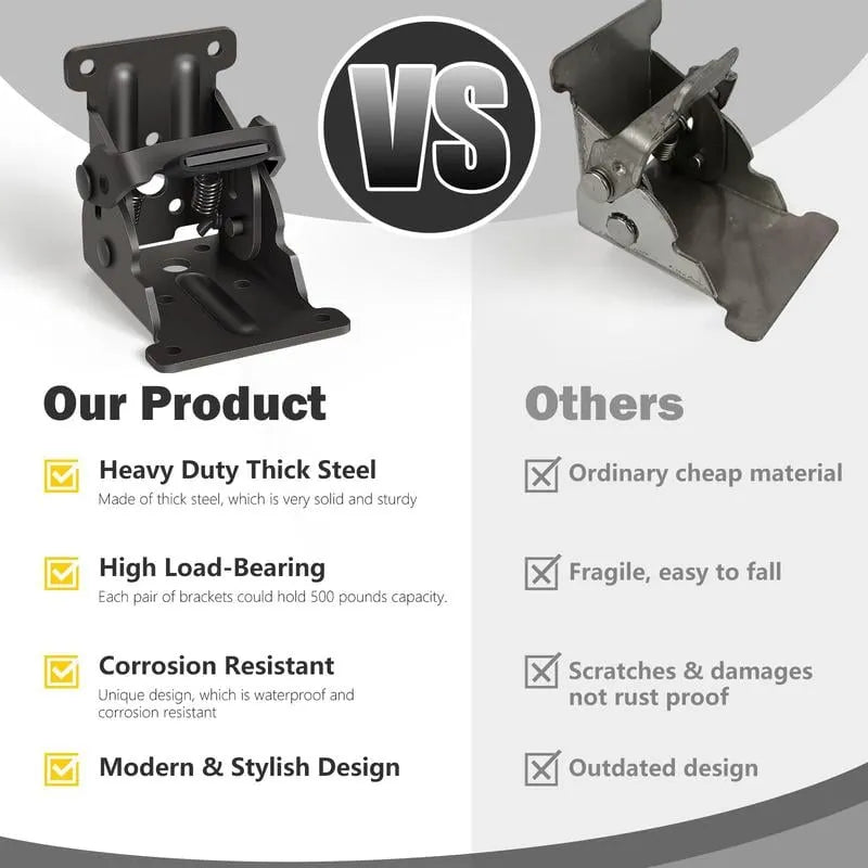 50% off Locking Hinges Heavy Duty Bracket