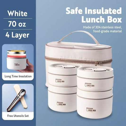 aldorian™-Portable Insulated Lunch Container Set - BUY 2 FREE SHIPPING