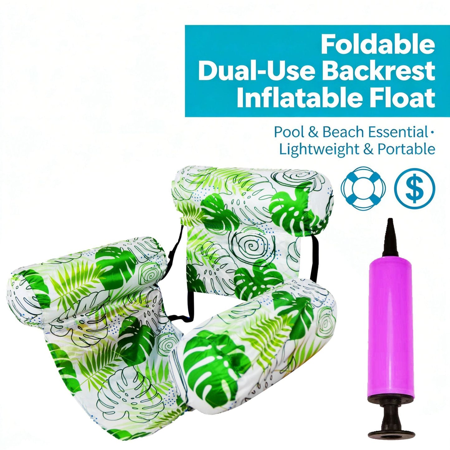 🏖️Summer Pool Essentials: Inflatable Water Lounger