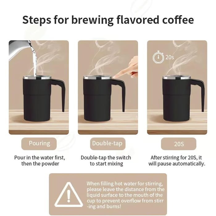 🔥Electric Magnetic Stirring Coffee Mug