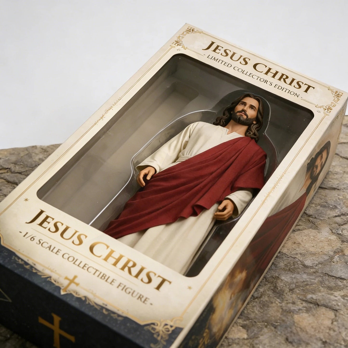 🙏 Limited Edition Collectible Figures: Jesus Christ & Virgin Mary