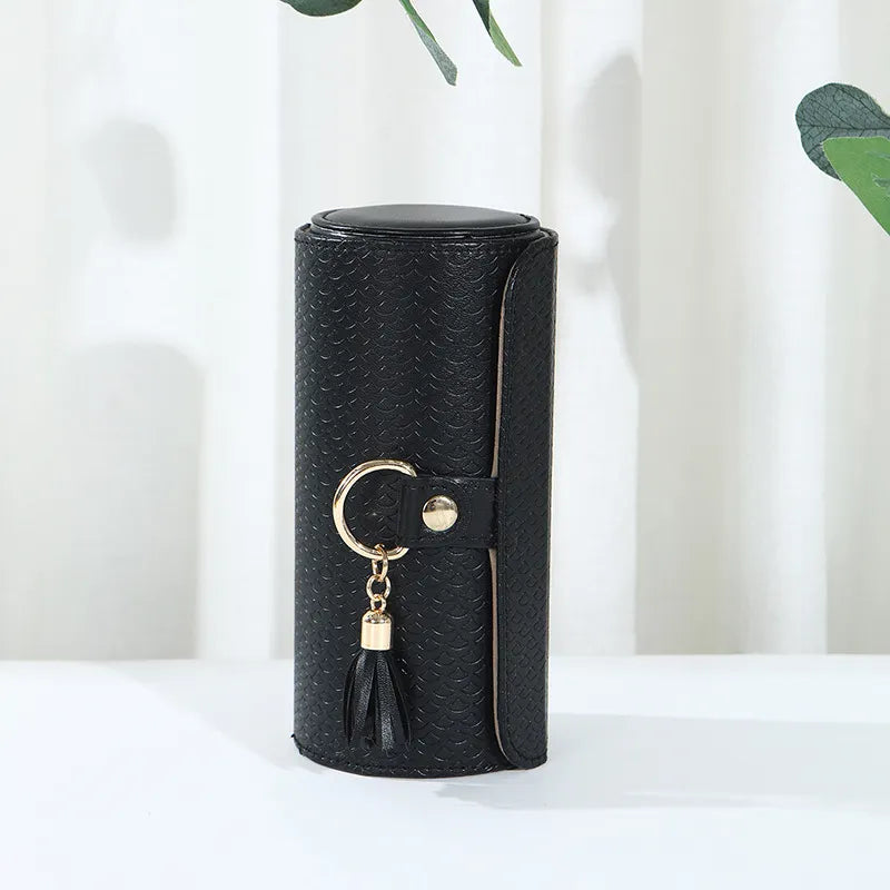 💎Portable Cylindrical Multi-Layer Jewelry Box