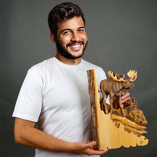 aldorian™-Animal Carving Handcraft Wall Decoration