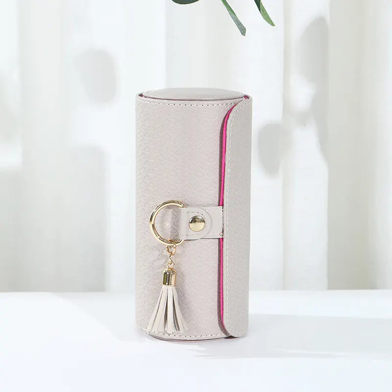 💎Portable Cylindrical Multi-Layer Jewelry Box