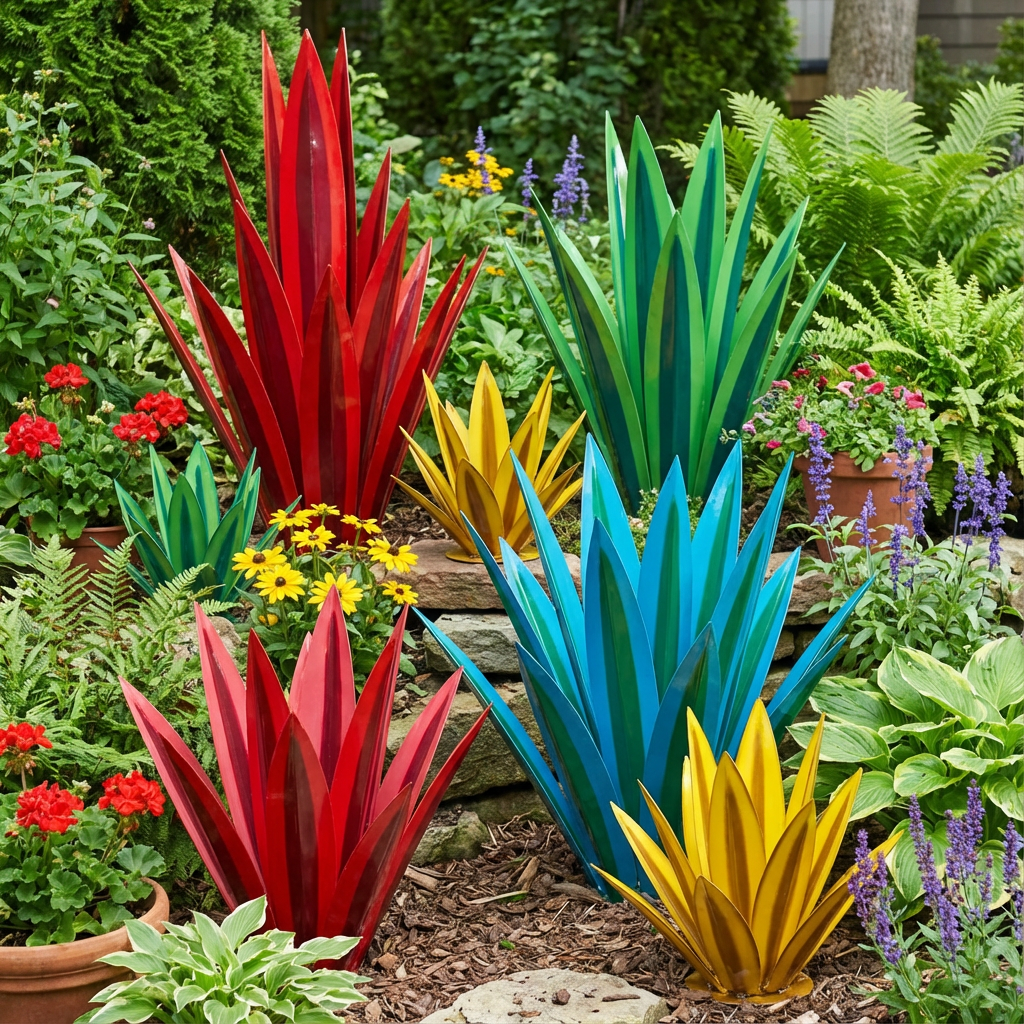 🌵Waterproof Solar Garden LED Agave Light - Garden Art That Never Fades