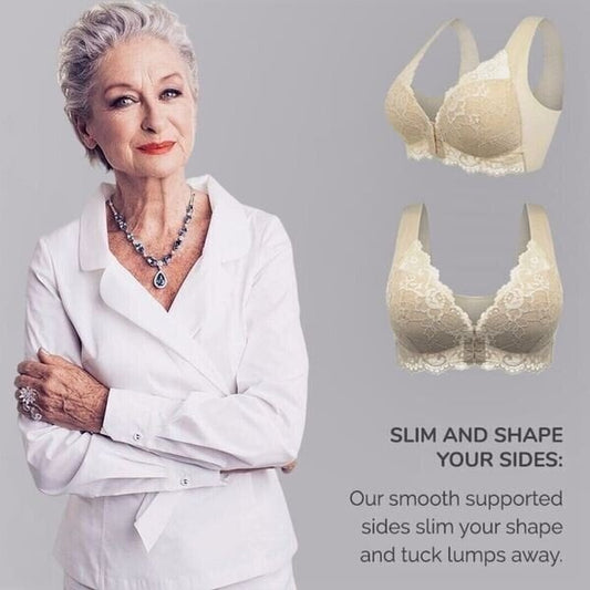 aldorian™-🔥3PCS*Front Closure 5D Beauty Back Sports Comfy Bra
