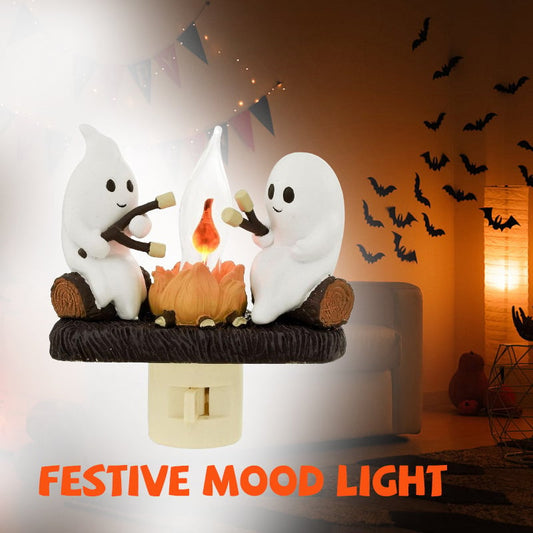 aldorian™-2024 Ghost Campfire Flickering Nightlight✨🔥👻