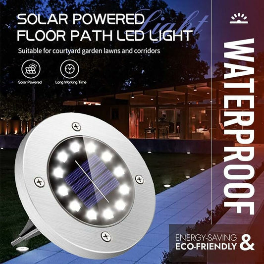 aldorian™-Solar Powered Floor Path LED Light