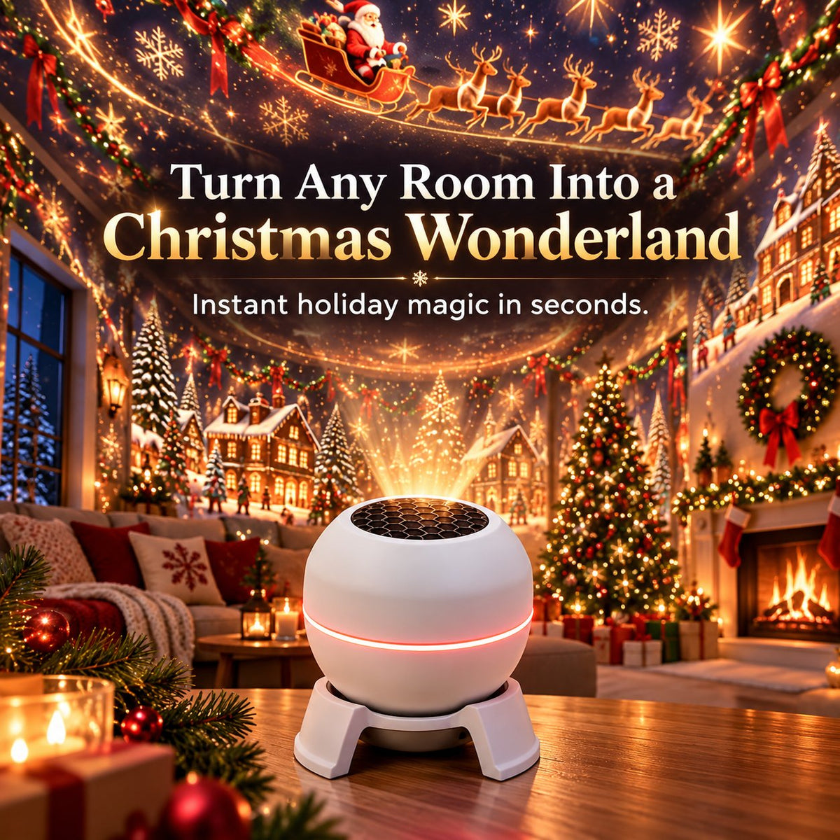 🎄Christmas Sale 49% OFF🎄- Magical Christmas Projection Night Light
