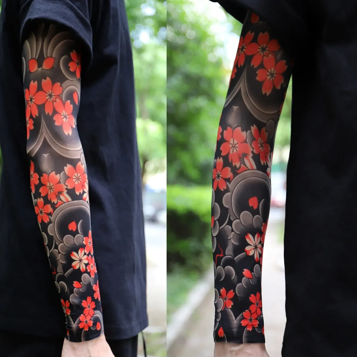 ⚜️Men's Ultra-Realistic Tattoo-Style Sun Protection Sleeves -Tattoo-Friendly