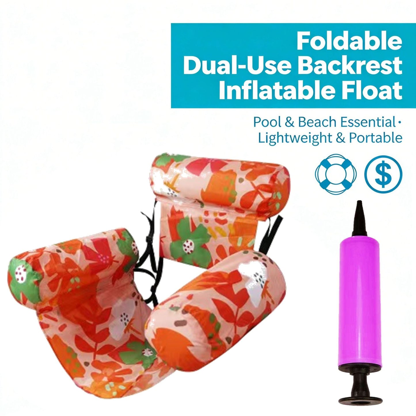 🏖️Summer Pool Essentials: Inflatable Water Lounger