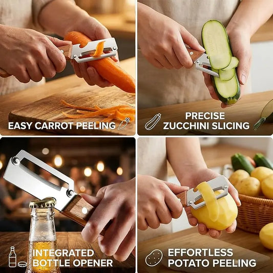 💥Bestseller Alert 💥Multi-Functional Stainless Steel Vegetable Peeler