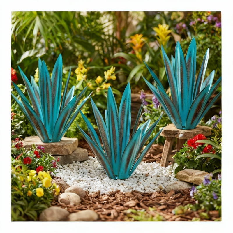 🌵Waterproof Solar Garden LED Agave Light - Garden Art That Never Fades