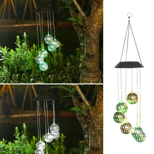 aldorian™-Solar Wind Chime Outdoor Light