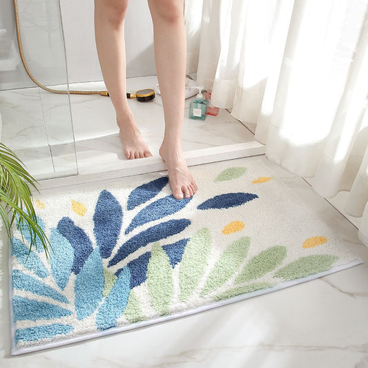 Flying Leaves Bath Mat