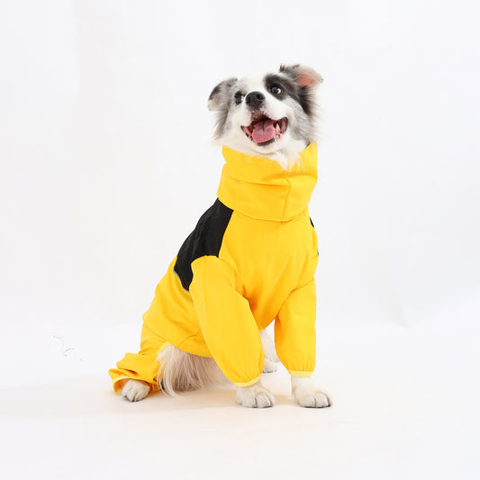 Reflective All-weather Waterproof Dog Rain Coat
