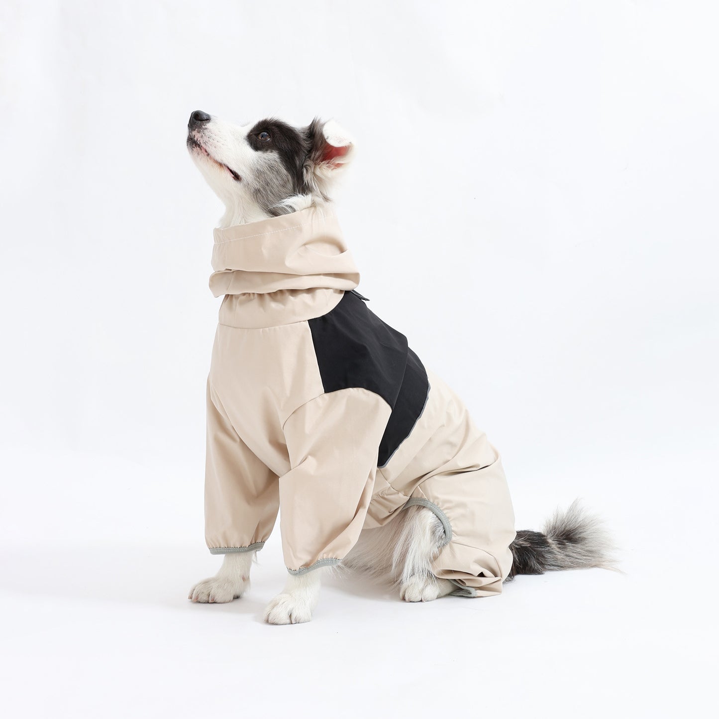 Reflective All-weather Waterproof Dog Rain Coat