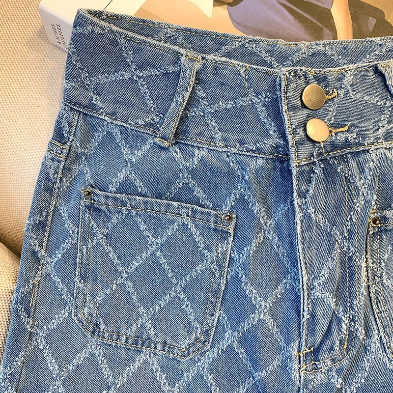 Women's Sparkling Straight Leg Jeans