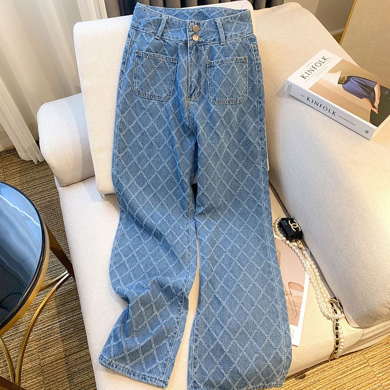 Women's Sparkling Straight Leg Jeans