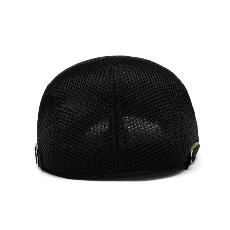 Breathable Mesh Flat Cap