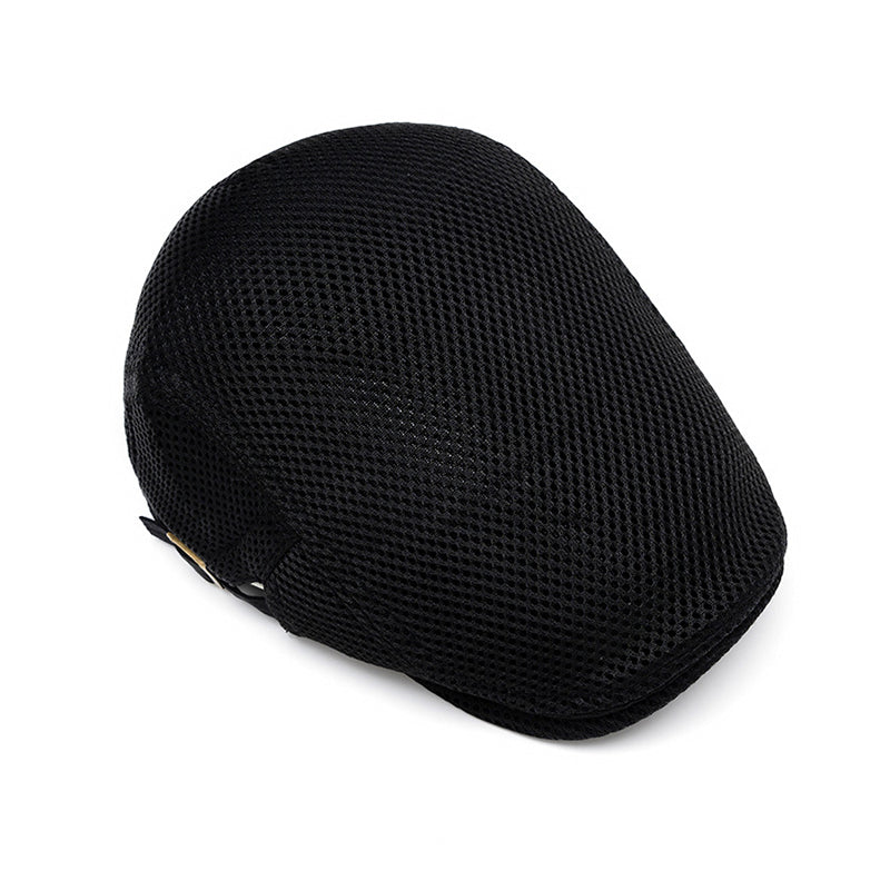 Breathable Mesh Flat Cap