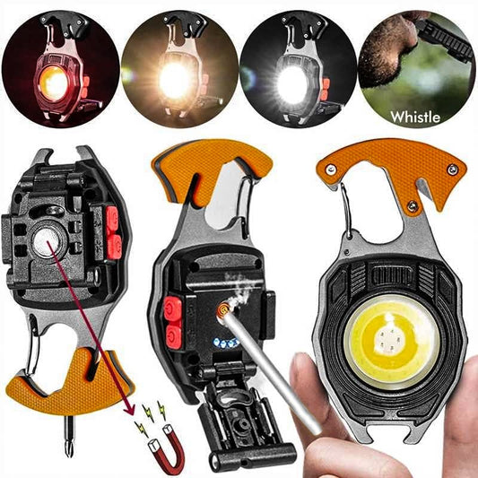 aldorian™-🔥2024 HOT SALE - Multifunction Keychain Flashlight