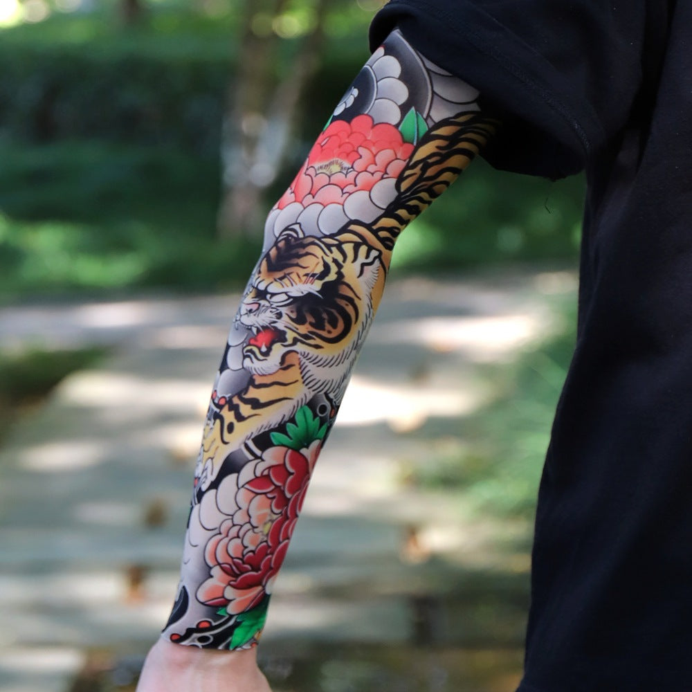 ⚜️Men's Ultra-Realistic Tattoo-Style Sun Protection Sleeves -Tattoo-Friendly