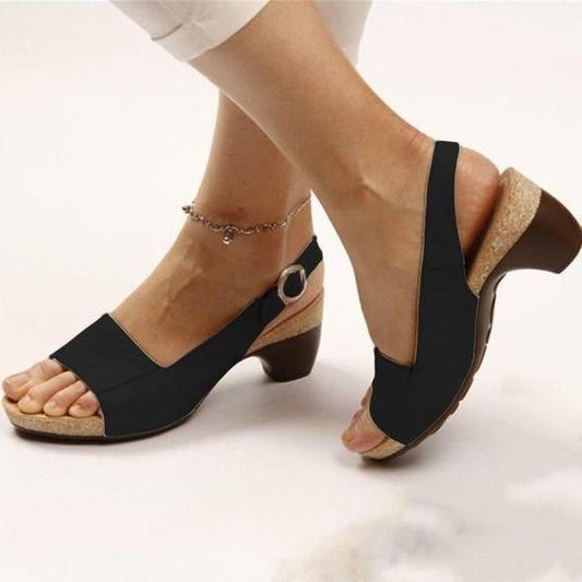 aldorian™-Comfortable Elegant Low Chunky Heel Shoes