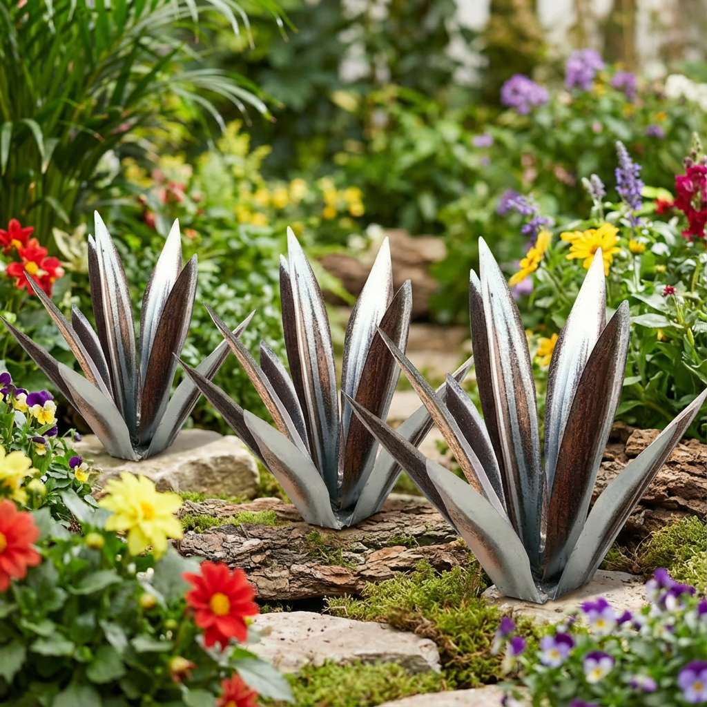 🌵Waterproof Solar Garden LED Agave Light - Garden Art That Never Fades