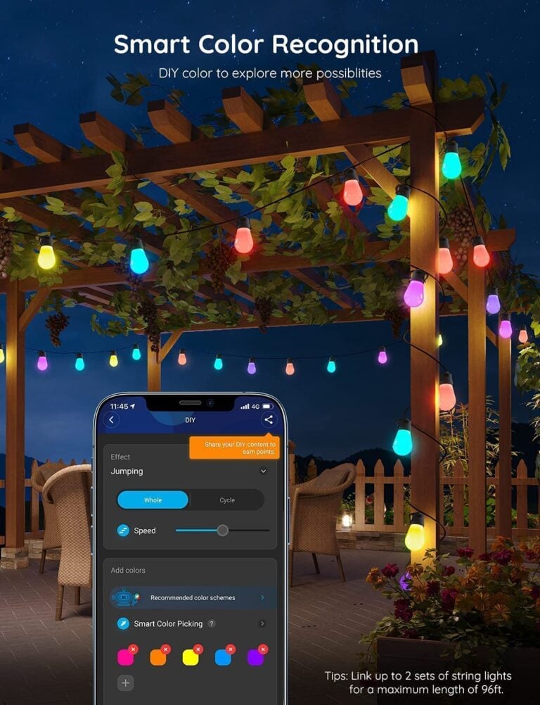 🔥⚡ Outdoor String Lights