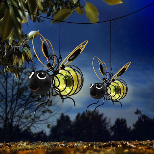 aldorian™-🔥Outdoor Hanging Solar Bee Light