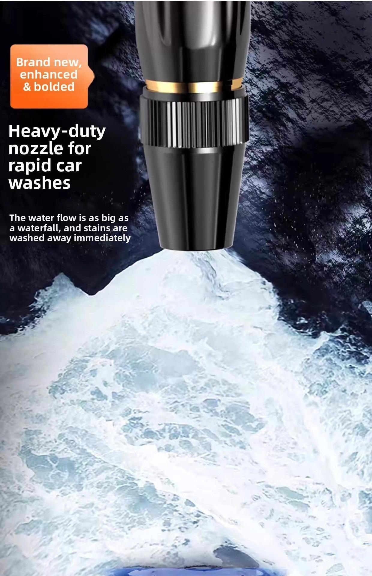 🚀Hot sale 42% off 🚿home high-pressure car wash pump & spray nozzles