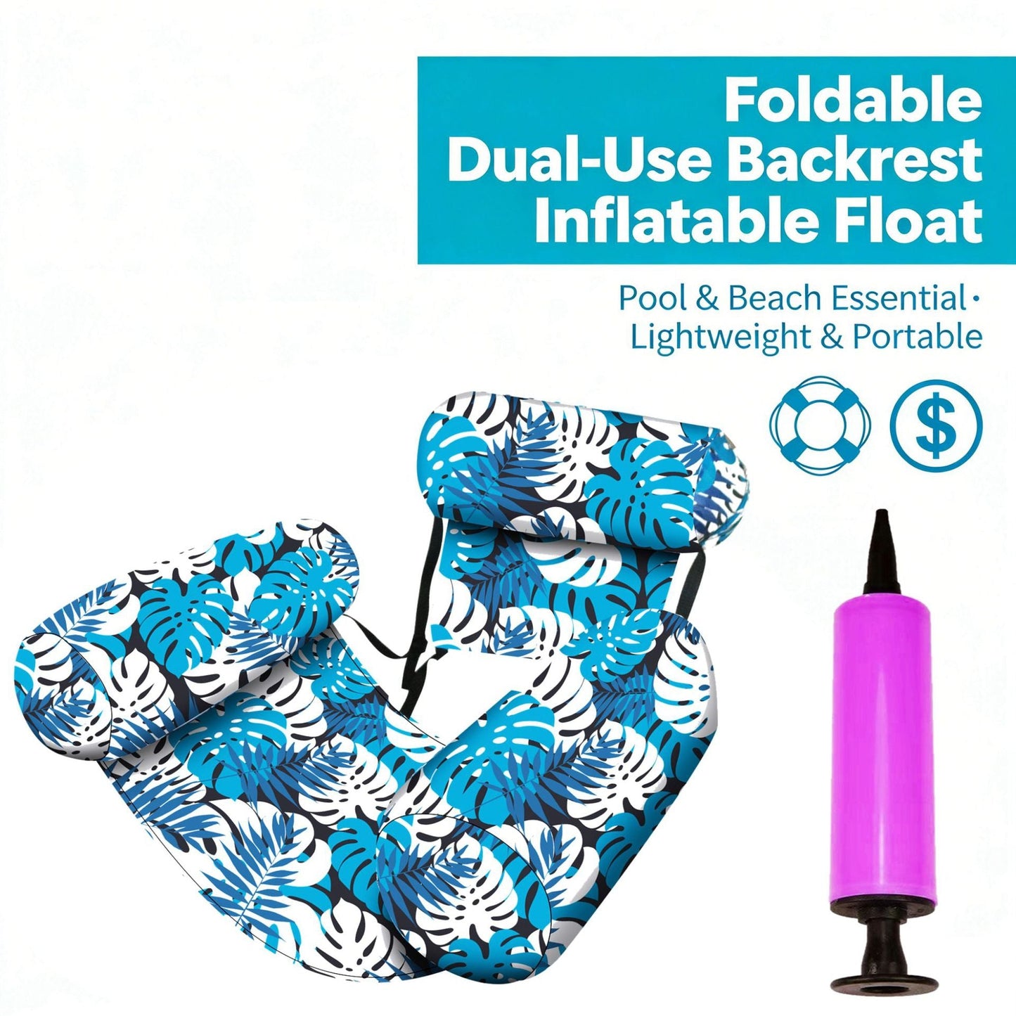 🏖️Summer Pool Essentials: Inflatable Water Lounger