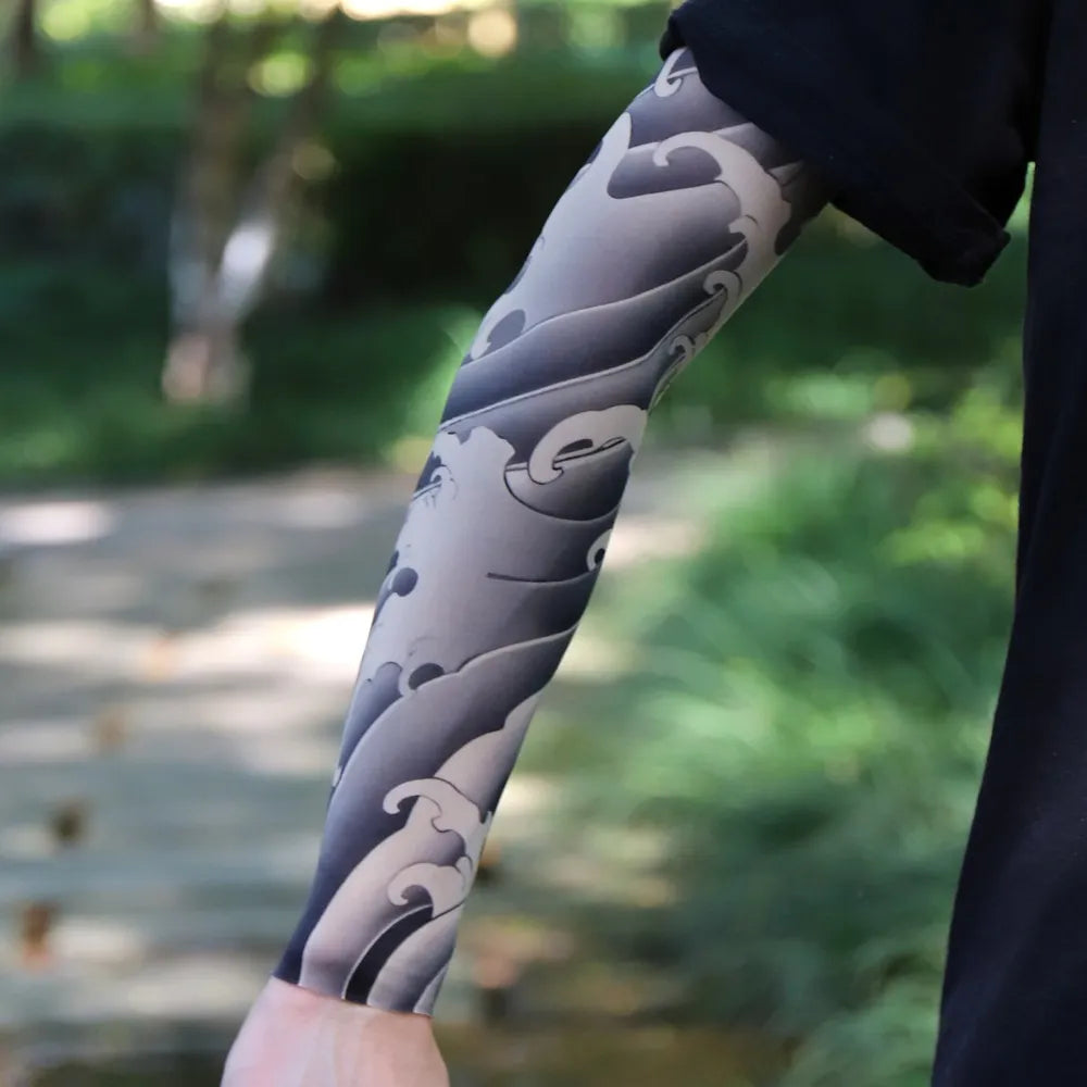 ⚜️Men's Ultra-Realistic Tattoo-Style Sun Protection Sleeves -Tattoo-Friendly